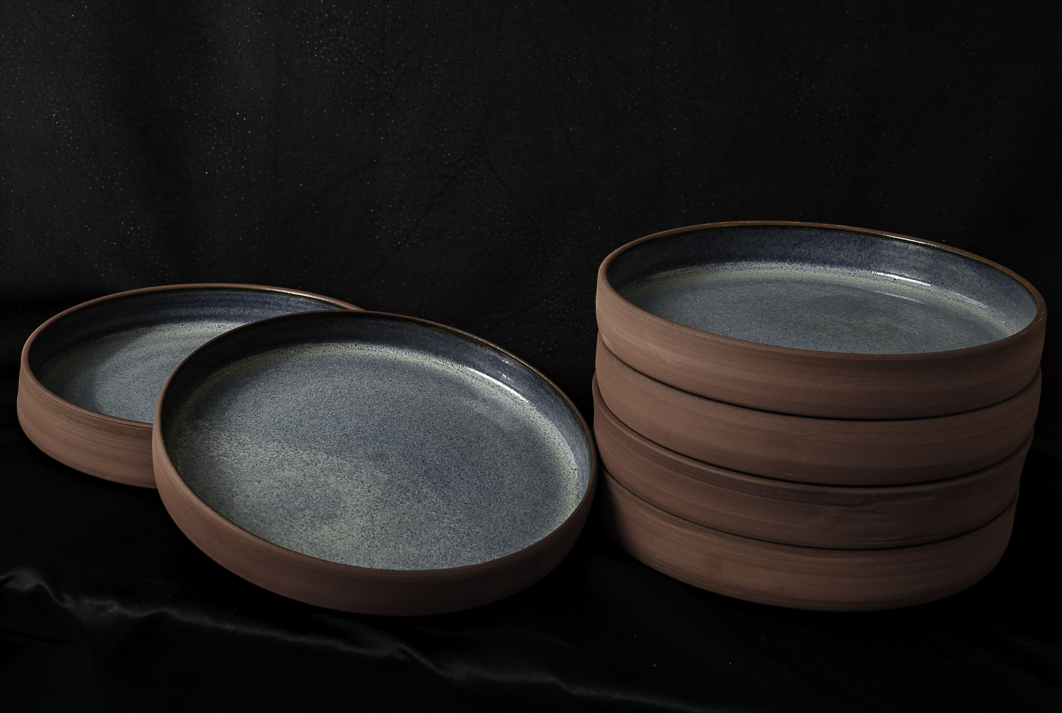 Grandes assiettes collection Atlantide